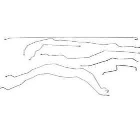 Fine Lines Complete Brake Line Kit For 01-07 GM 2500HD 6.0 Liter Crew Cab/Short Bed Complete Steel