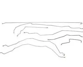 Fine Lines Complete Brake Line Kit For 01-07 GM 2500HD 6.0 Liter Crew Cab/Short Bed Complete Stainless
