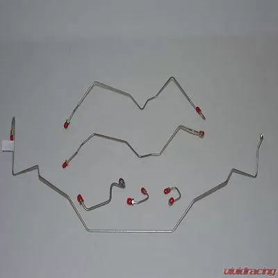 Fine Lines Complete Brake Line Kit For 95-97 Dodge Ram 2500 2WD RWABS Manual Ext Cab/Short Bed Complete Steel - CBK0072OM