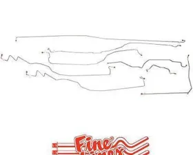 Fine Lines Complete Brake Line Kit For 05-07 GM 1500 Truck 4WD Reg Cab/Long Bed Complete Steel