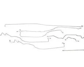 Fine Lines Complete Brake Line Kit For 05-07 GM 1500 Truck 4WD Reg Cab/Long Bed Complete Stainless