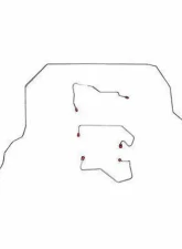 Fine Lines Complete Brake Line Kit For 01-05 Ford Ranger 4WD AWABS Ext Cab Complete Stainless                                     - CBK0077SS - Image 2