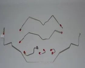 Fine Lines Complete Brake Line Kit For Dodge 95-97 Ram 1500 2WD RWABS Reg Cab/Long Bed Complete Steel