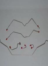 Fine Lines Complete Brake Line Kit For Dodge 95-97 Ram 1500 2WD RWABS Reg Cab/Long Bed Complete Steel                                     - CBK0079OM - Image 2