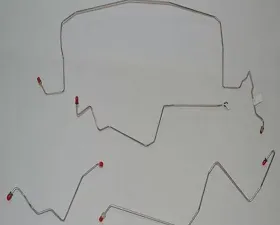 Fine Lines Complete Brake Line Kit For 02-05 Dodge Ram 1500 2WD RWABS Ext Cab/Short Bed Complete Stainless