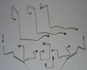 Fine Lines Complete Brake Line Kit For 01-02 Dodge Ram 3500 2WD AWABS Ext Cab/Long Bed Complete Steel