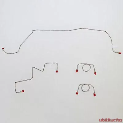 Fine Lines Complete Brake Line Kit For 03-05 Dodge Neon SRT-4 Complete Brake Set Stainless - CBK0090SS