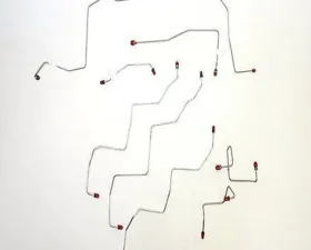 Fine Lines Complete Brake Line Kit For 02-03 Durango RT 4WD Disc Brakes Complete Steel