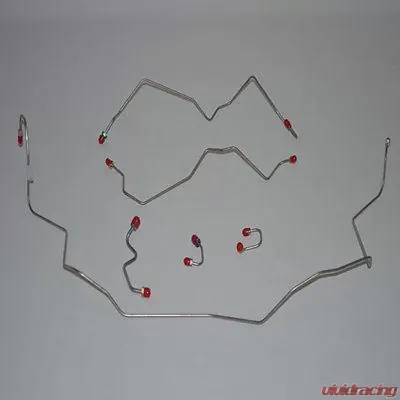 Fine Lines Complete Brake Line Kit For 95-97 Dodge Ram 1500 4WD RWABS Ext Cab/Short Bed Complete Steel - CBK0097OM