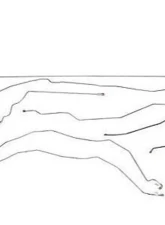 Fine Lines Complete Brake Line Kit For 01-07 GM 2500HD 6.6L or 8.1 Liter Ext Cab/Long Bed Complete Steel                                     - CBK0099OM - Image 2