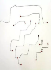 Fine Lines Complete Brake Line Kit For 98-01 Ford Explorer 5.0L Complete Steel                                     - CBK0100OM - Image 2