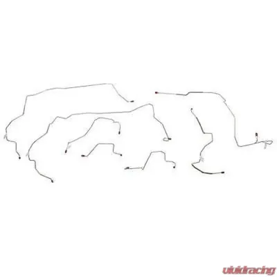 Fine Lines Complete Brake Line Kit For 00-04 Honda Insight Complete Stainless - CBK0101SS