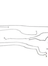 Fine Lines Complete Brake Line Kit For 03-04 GM 1500 Truck 4WD Reg Cab/Short Bed Complete Stainless                                     - CBK0103SS - Image 2