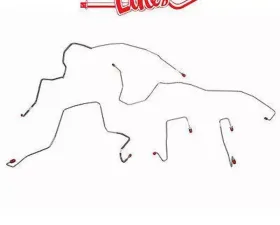 Fine Lines Complete Brake Line Kit For 05-07 Ford F-250 Super Duty 4WD AWABS Ext Cab/Long Bed Complete Stainless