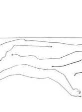 Fine Lines Complete Brake Line Kit For 01-07 GM 2500HD 6.0 V8 Ext Cab/Short Bed Complete Steel                                     - CBK0106OM - Image 2