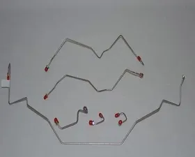 Fine Lines Complete Brake Line Kit For 94-95 Dodge Ram 1500 2WD RWABS Reg Cab/Short Bed Complete Stainless