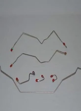 Fine Lines Complete Brake Line Kit For 94-95 Dodge Ram 1500 2WD RWABS Reg Cab/Short Bed Complete Stainless                                     - CBK0107SS - Image 2