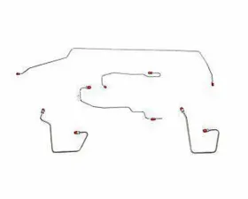 Fine Lines Complete Brake Line Kit For 00-07 Ford Focus AWABS Traction Control Complete Stainless