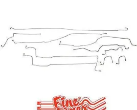 Fine Lines Complete Brake Line Kit For 03-04 GM 1500 2WD Ext/Crew Cab/Short Bed Complete Steel