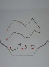 Fine Lines Complete Brake Line Kit For 95-97 Dodge Ram 3500 2WD RWABS Reg Cab/Long Bed Complete Steel                                     - CBK0112OM - Image 2