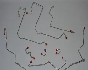 Fine Lines Complete Brake Line Kit For 95-97 Dodge Ram 2500 4WD AWABS Reg Cab/Long Bed Complete Steel