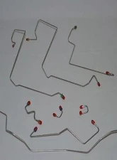 Fine Lines Complete Brake Line Kit For 95-97 Dodge Ram 2500 4WD AWABS Reg Cab/Long Bed Complete Steel                                     - CBK0114OM - Image 2