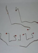 Fine Lines Complete Brake Line Kit For 98-01 Dodge Ram 2500 4WD RWABS Reg Cab/Long Bed Auto Complete Stainless                                     - CBK0116SS - Image 2