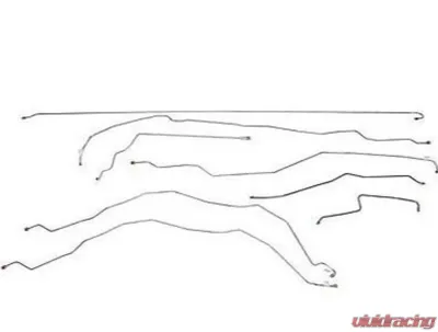 Fine Lines Complete Brake Line Kit For 01-07 GM 2500HD 6.6L/8.1 Liter Crew Cab/Long Bed Complete Steel - CBK0118OM