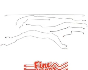Fine Lines Complete Brake Line Kit For 01-07 GM 2500HD with Crew Cab Long Bed Complete Steel
