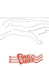 Fine Lines Complete Brake Line Kit For 99-02 Silverado / Sierra 1500 4WD Reg 78 Inch Bed Steel                                     - CBK0130OM - Image 2