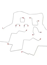 Fine Lines Complete Brake Line Kit For 95-97 Ram 3500 Complete Steel                                     - CBK0147OM - Image 2