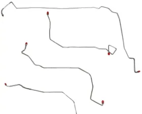 Fine Lines Complete Brake Line Kit For 04-05 Buick Lesabre/Pontiac Bonneville Complete Steel