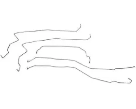 Fine Lines Complete Brake Line Kit For 07-08 GM 2500HD / 3500HD 6.6L or 8.1 Liter Crew Cab / Short Bed Complete Steel