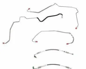 Fine Lines Complete Brake Line Kit For 01-06 Santa Fe Complete Stainless