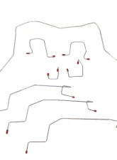 Fine Lines Complete Brake Line Kit For 98-01 Ram 2500 Auto 4WD AWABS Ext Cab/Short Bed Steel                                     - CBK0166OM - Image 2