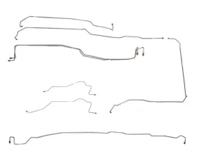 Fine Lines Complete Brake Line Kit For 07-08 Silverado 1500/Sierra 1500 Complete Steel