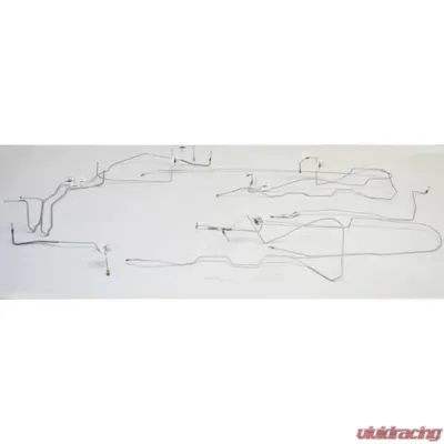 Fine Lines Complete Brake Line Kit For 98-02 Camaro/Trans Am Traction All Disc AWABS Complete Stainless - CBK0189SS