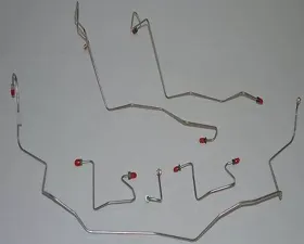 Fine Lines Complete Brake Line Kit For 98-01 Dodge Ram 1500 4WD RWABS Quad Cab/ Long Bed Complete Steel