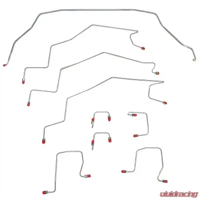 Fine Lines Complete Brake Line Kit For 98-01 Dodge Ram 1500 4WD RWABS Quad Cab/ Short Bed Complete Steel - CBK0206OM