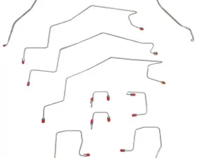 Fine Lines Complete Brake Line Kit For 98-01 Dodge Ram 1500 4WD RWABS Quad Cab/ Short Bed Complete Stainless