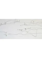 Fine Lines Complete Brake Line Kit For 06-08 Buick Lucerne Complete Steel                                     - CBK0214OM - Image 2