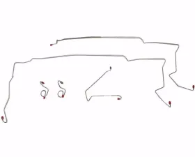 Fine Lines Complete Brake Line Kit For 86-87 Corvette C4 Complete Steel