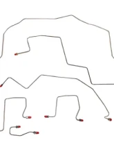 Fine Lines Complete Brake Line Kit For 95-97 Ram 2500 Auto 4WD Reg w/ Long AWABS Complete Steel                                     - CBK0226OM - Image 2