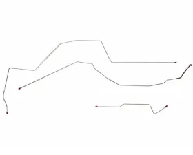 Fine Lines Complete Brake Line Kit For 97-99 Malibu Oldsmobile Alero With ABS Complete brake line kit. Stainless