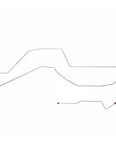 Fine Lines Complete Brake Line Kit For 97-99 Malibu Oldsmobile Alero With ABS Complete brake line kit. Stainless                                     - CBK0229SS - Image 2