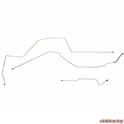 Fine Lines Complete Brake Line Kit For 97-99 Malibu Oldsmobile Alero With ABS Complete brake line kit. Stainless - CBK0229SS