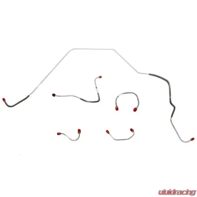 Fine Lines Front Brake Line Kit For 67-68 Camaro 68 Chevrolet II Nova Standard Disc Stainless - FKT6705SS
