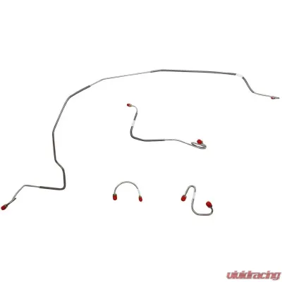 Fine Lines Front Brake Line Kit For 67-68 Firebird Power Drum Steel - FKT6709OM
