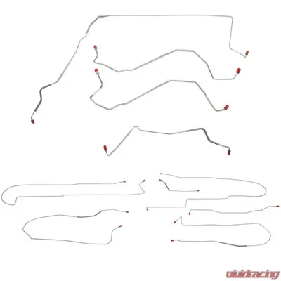 Fine Lines Complete Brake Line Kit For 00-03 LeSabre Aurora Bonneville Complete Stainless - CBK0001SS
