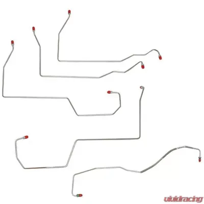 Fine Lines Complete Brake Line Kit For 96-99 LeSabre Bonneville 88 Regency Non Traction Control Complete Stainless - CBK0008SS